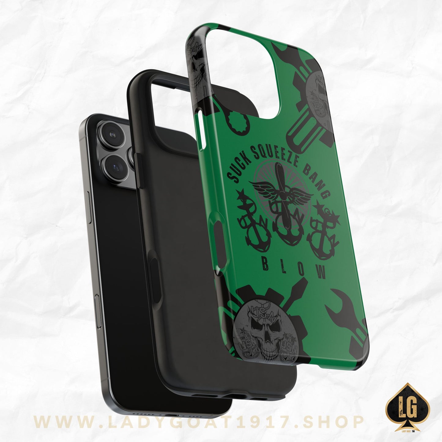 AD Mech Goat Tough Phone Cases