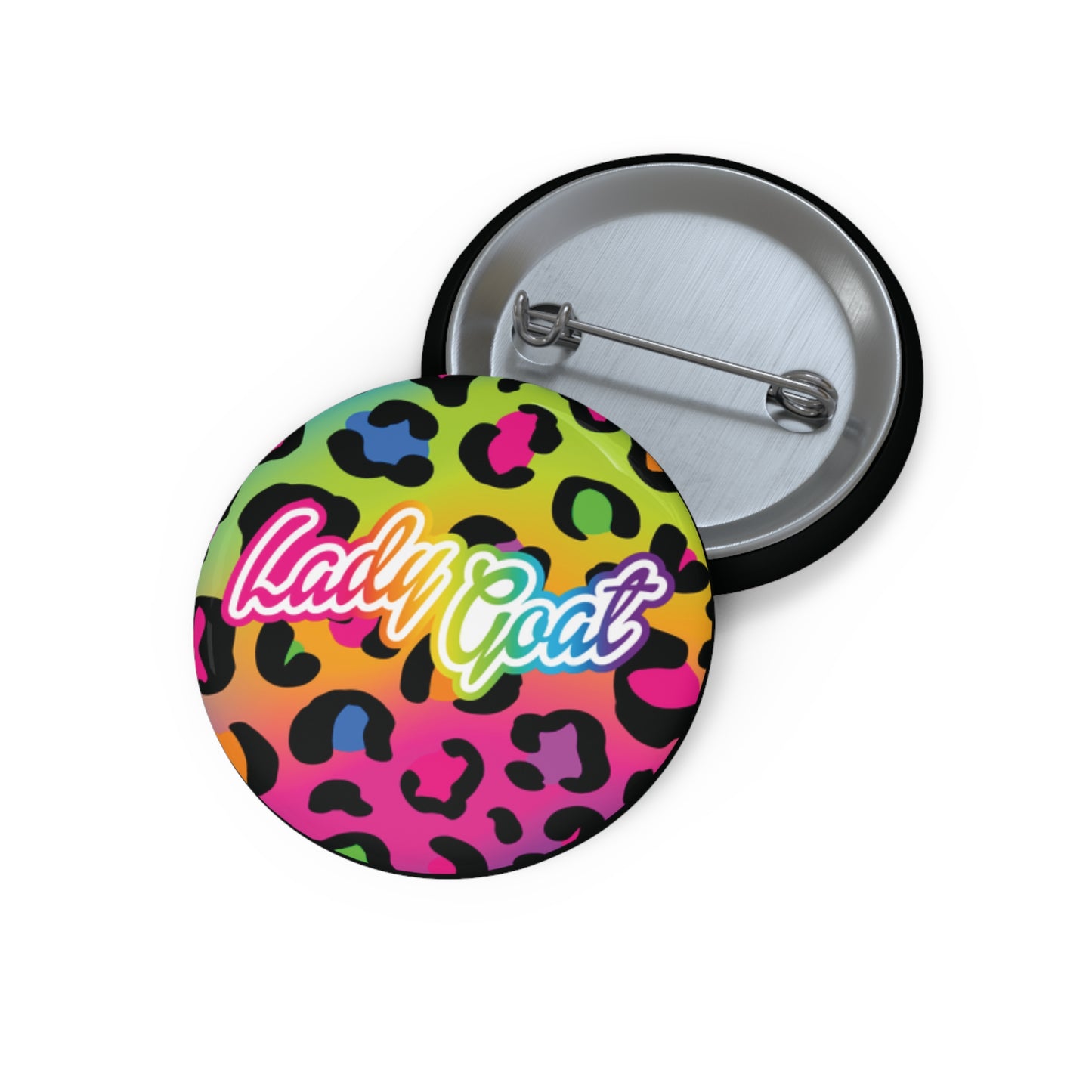 Lady Goat LF Edition Custom Pin Buttons