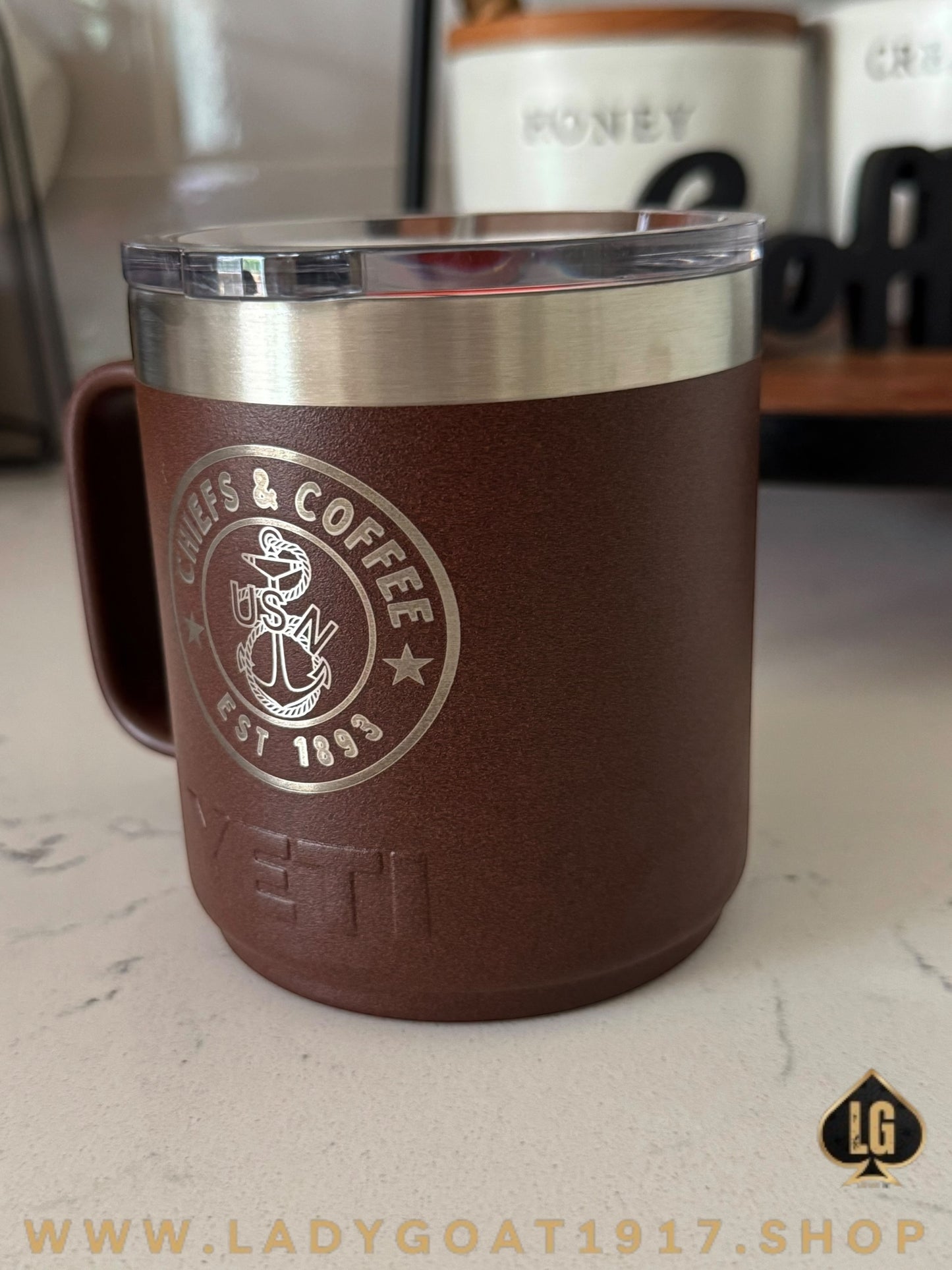 YETI 10oz Brown