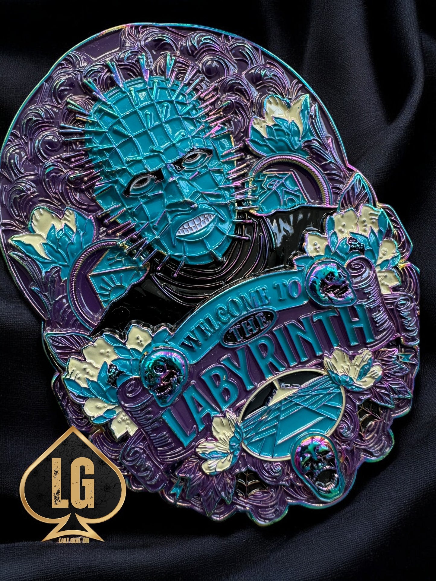 Hellraiser Horror Challenge Coin 22”