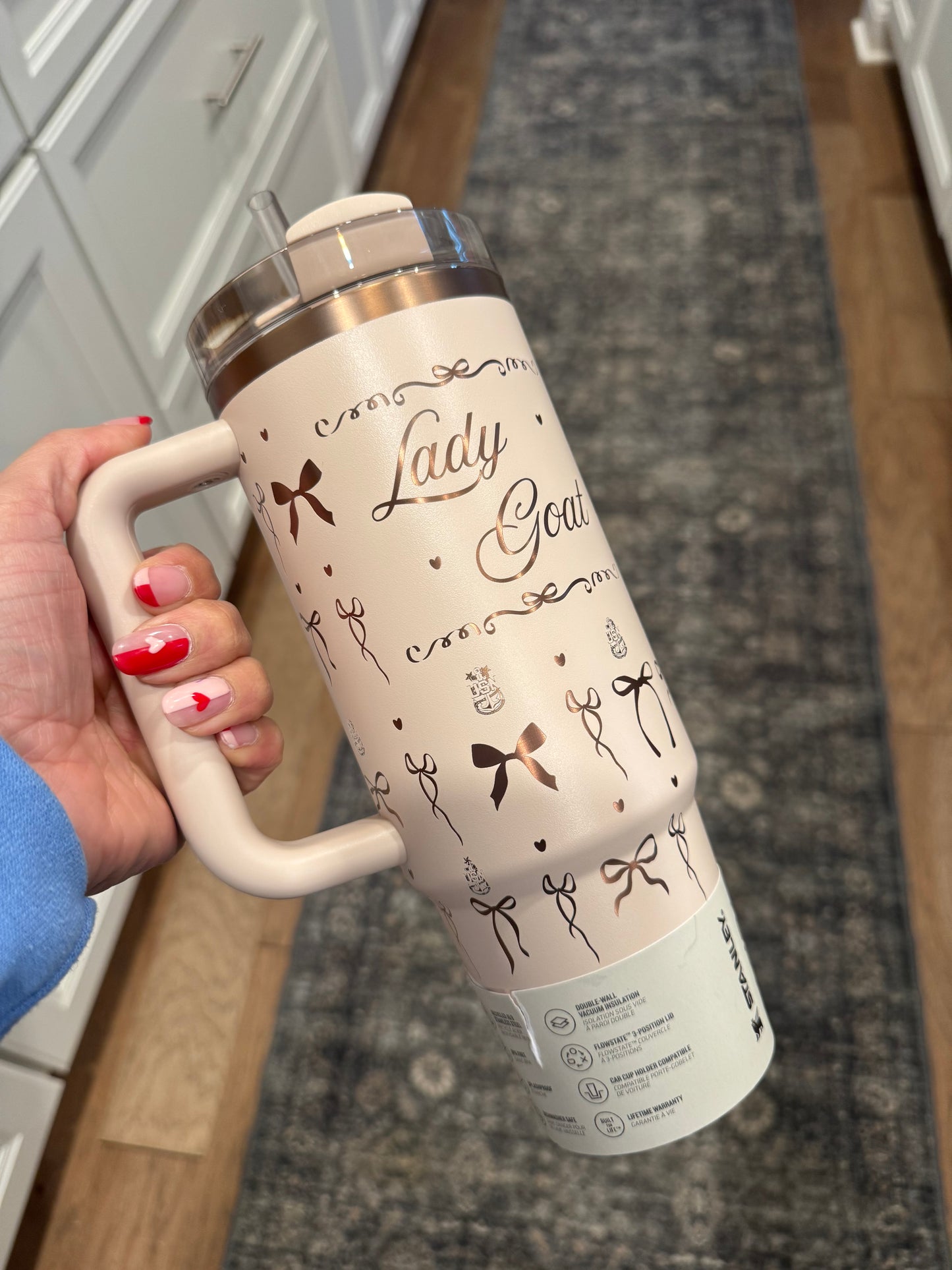 Oopsie LG Coquette STANLEY 30oz Tumbler Limited