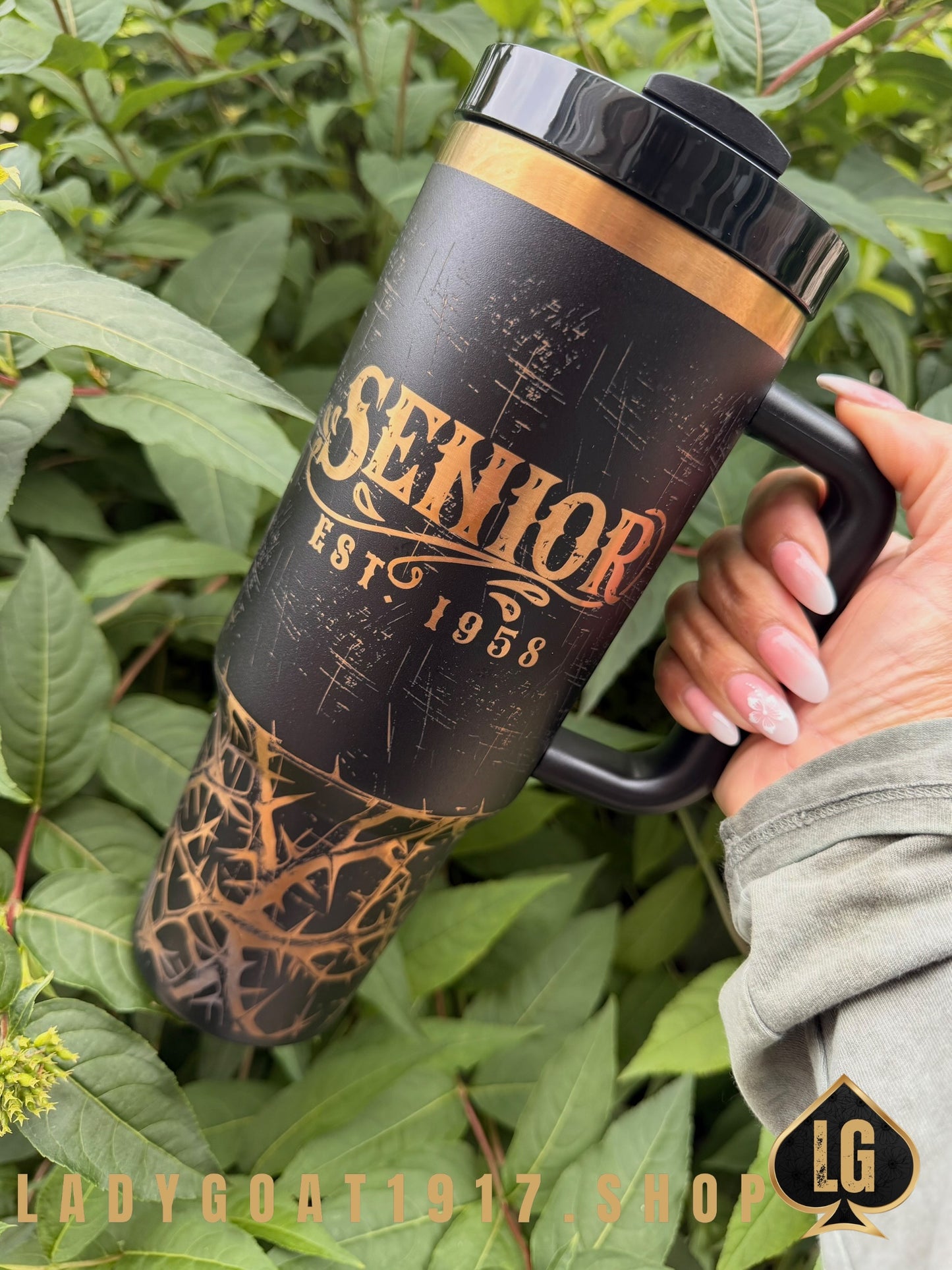 Chief Season 40oz Tumbler SCPO Black