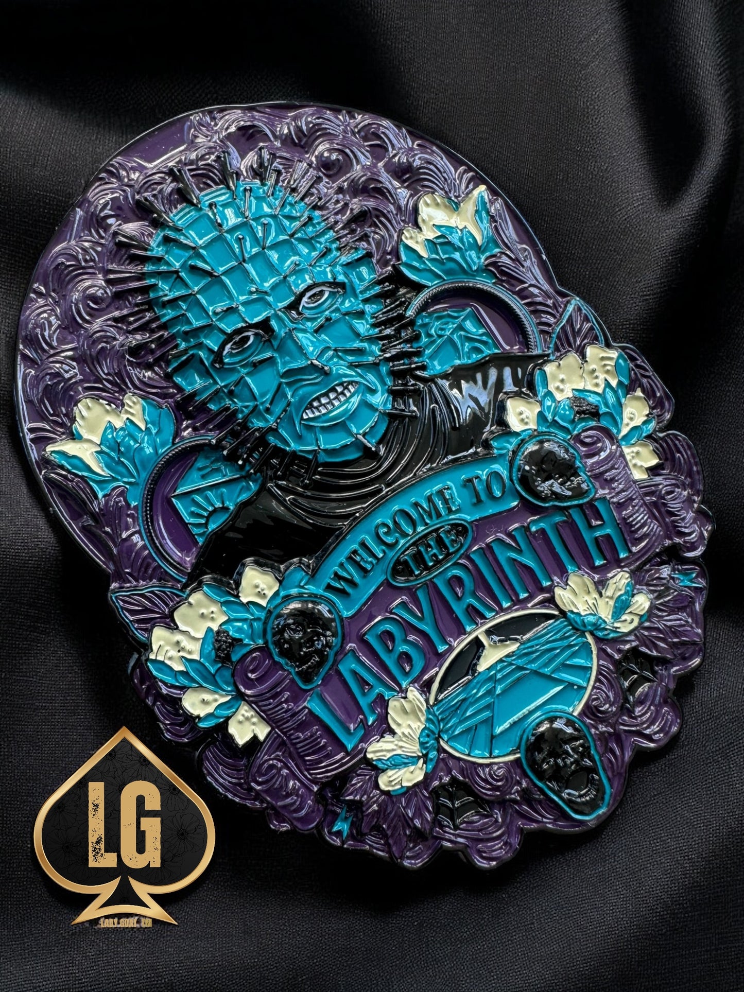 Hellraiser Horror Challenge Coin 22”