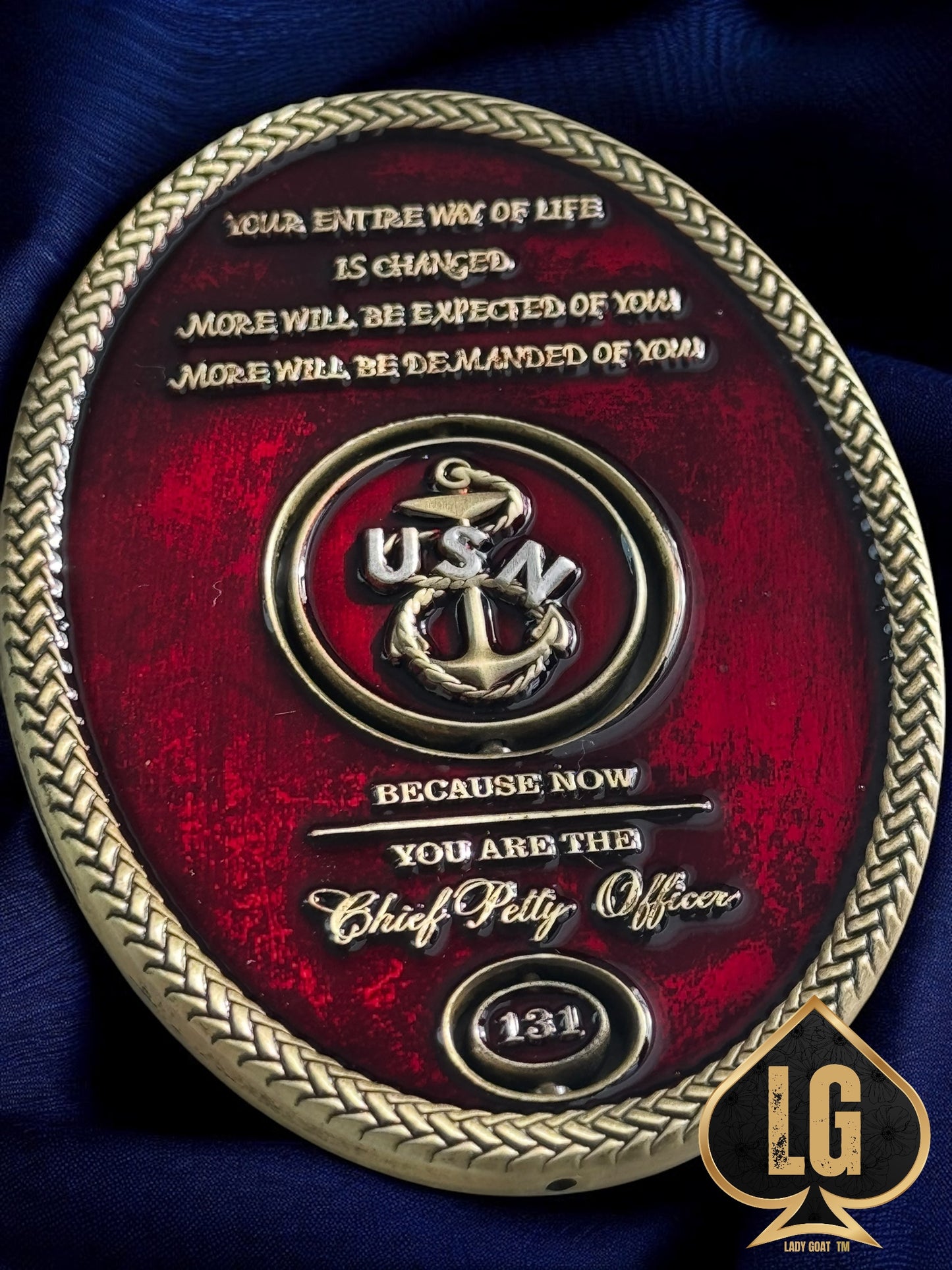 131 WW Gate Keeper Challenge Coin 24”