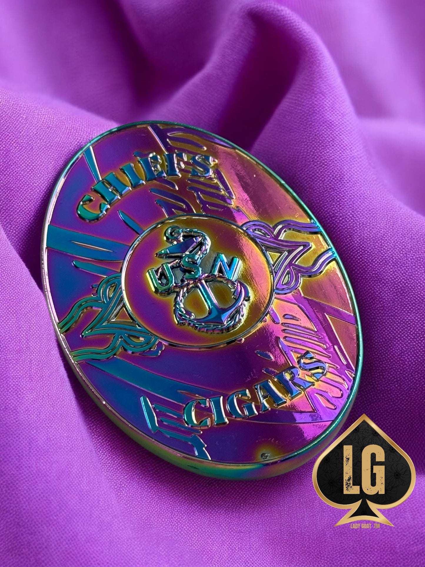 OD Chiefs and Cigars Challenge Coin 24”