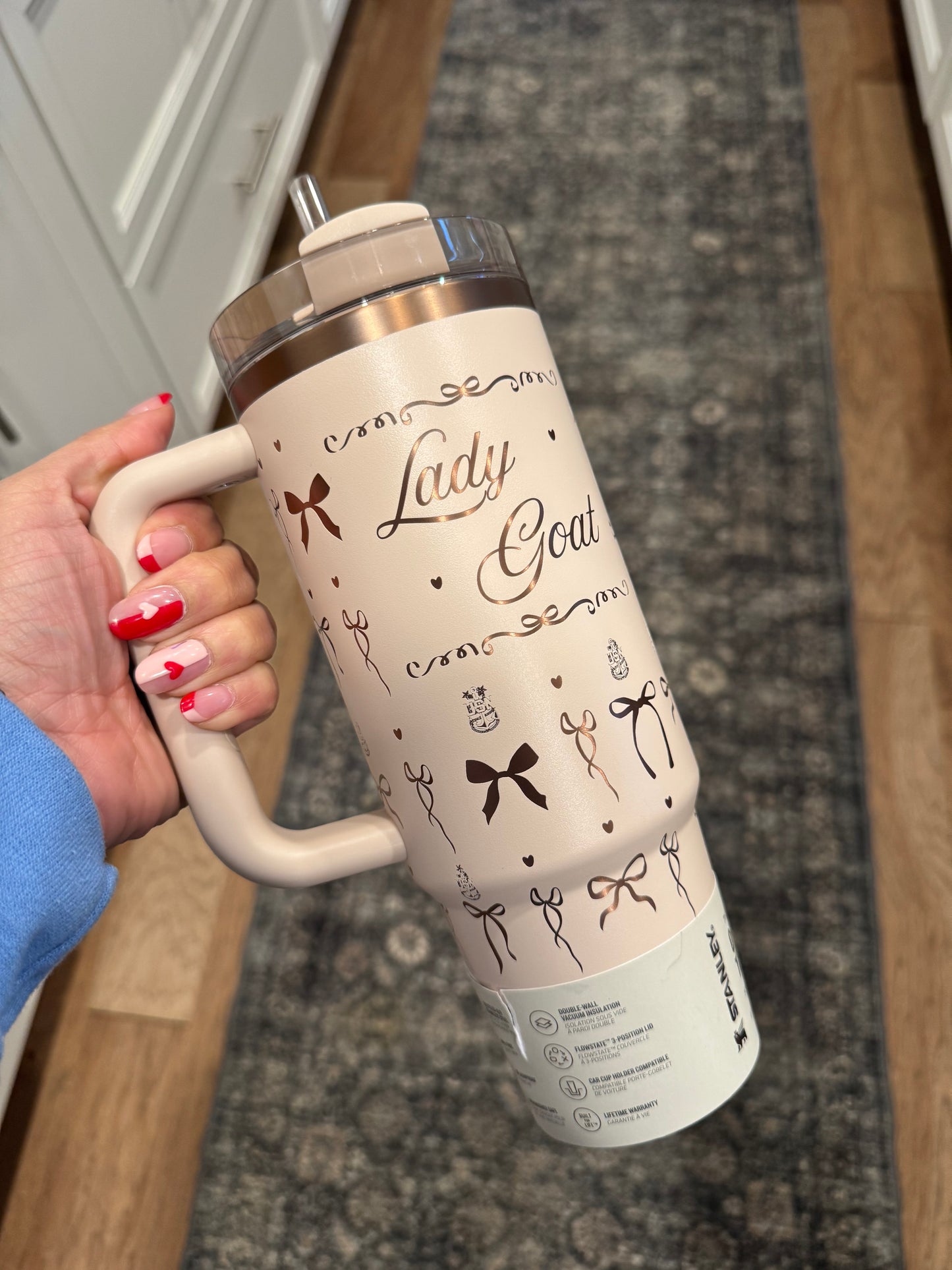 Oopsie LG Coquette STANLEY 30oz Tumbler Limited