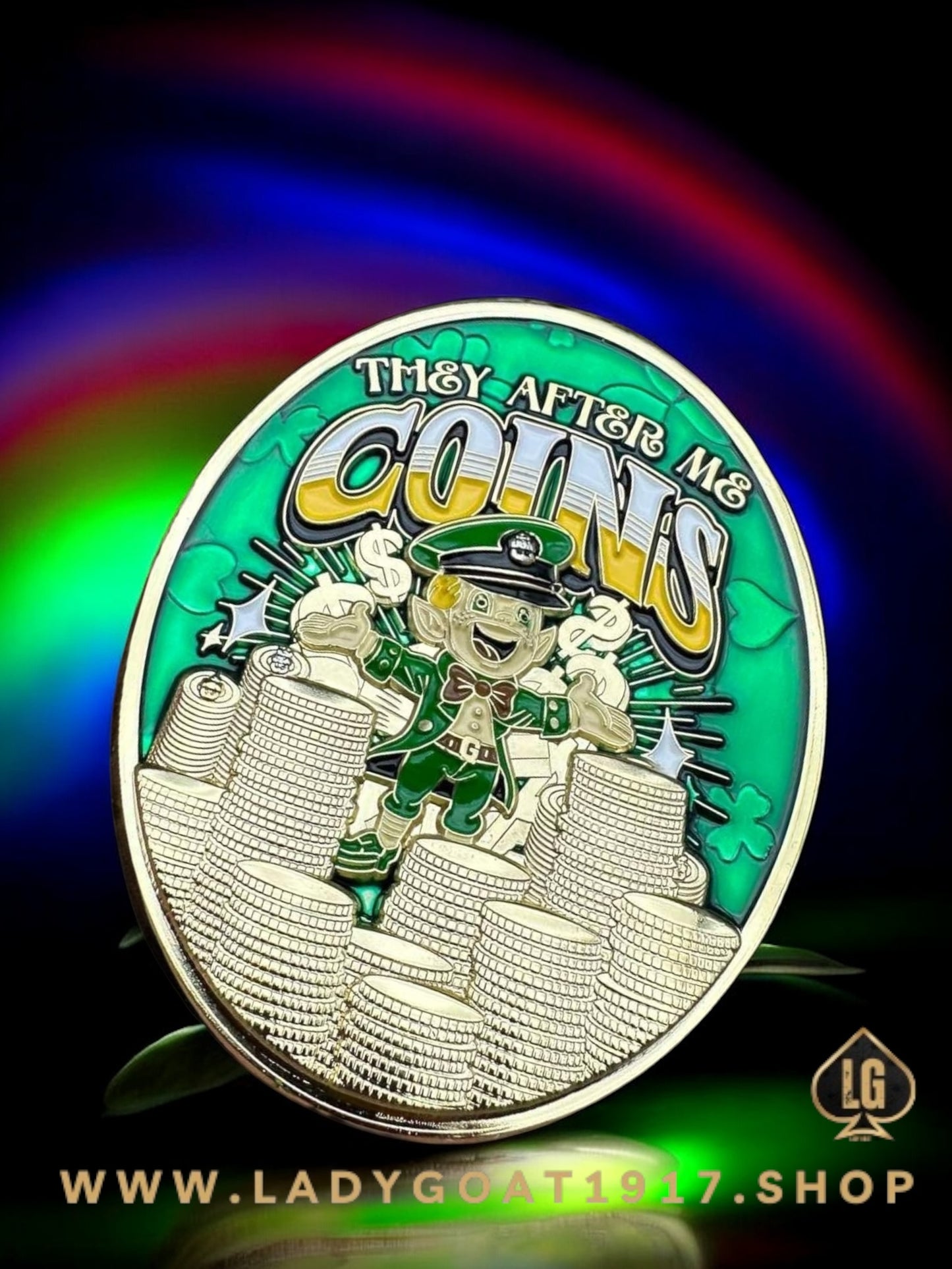 After me Coins Challenge Coin 25”