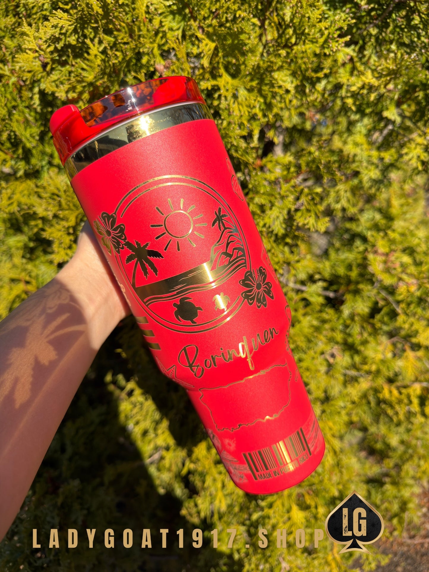 OG PR 🇵🇷40 oz Tumbler