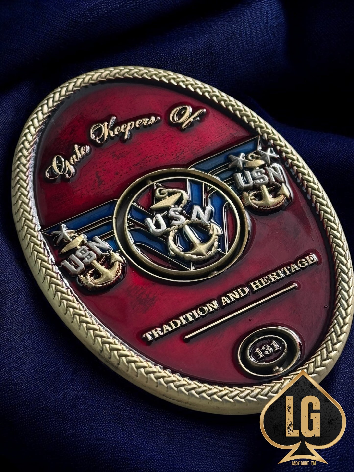 131 WW Gate Keeper Challenge Coin 24”
