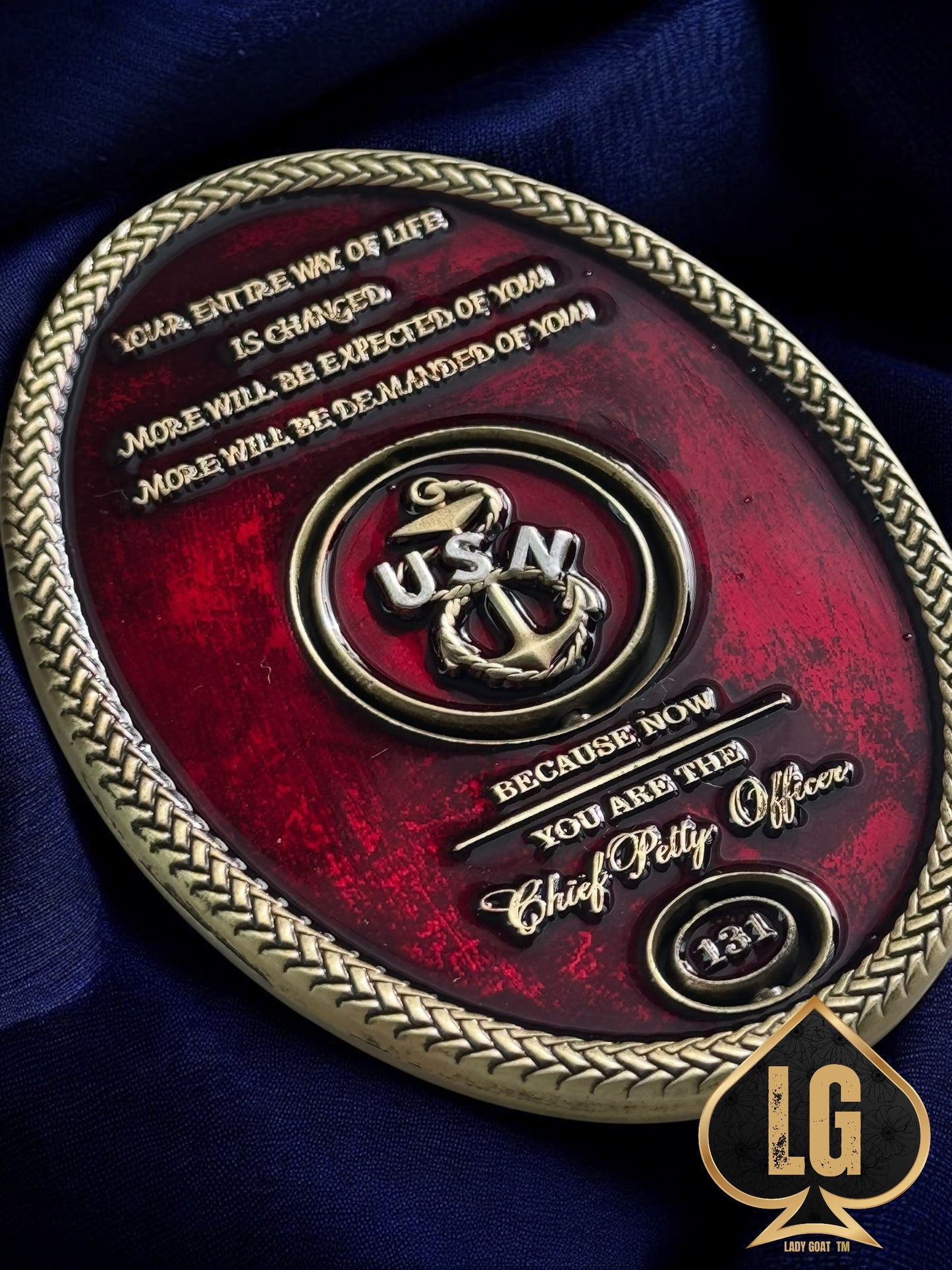 131 WW Gate Keeper Challenge Coin 24”