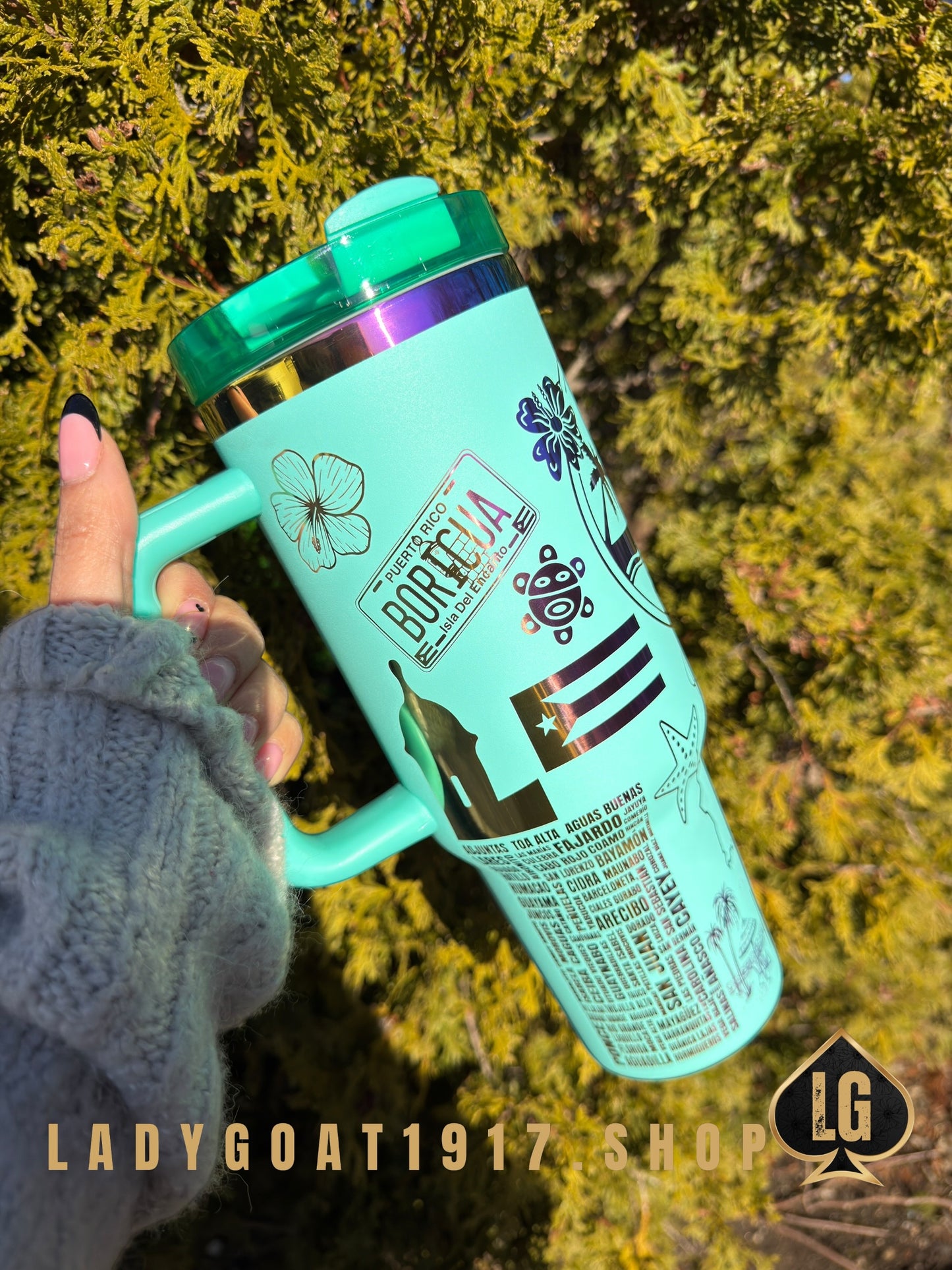 Playero PR 🇵🇷40 oz Tumbler