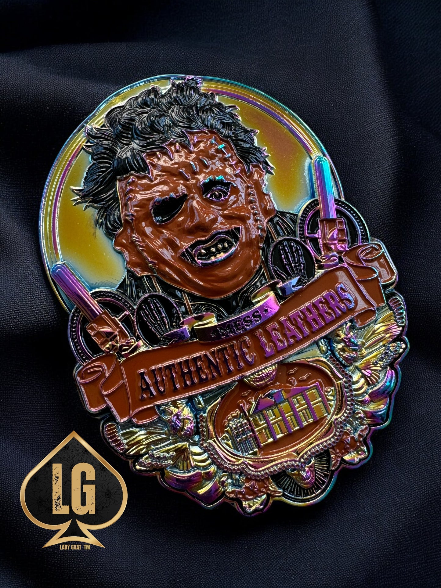 Chainsaw Horror Challenge Coin 22”