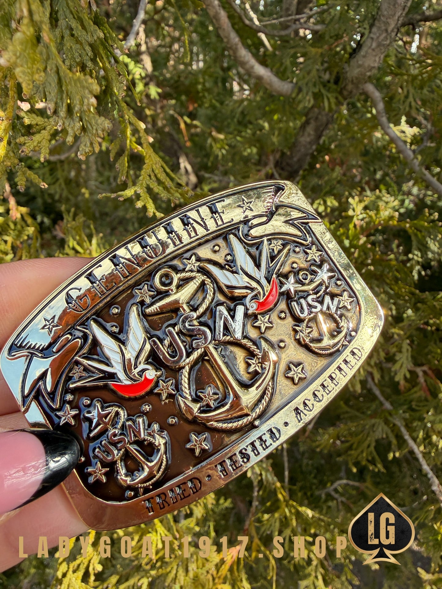 PURGE HOA Belt Buckle