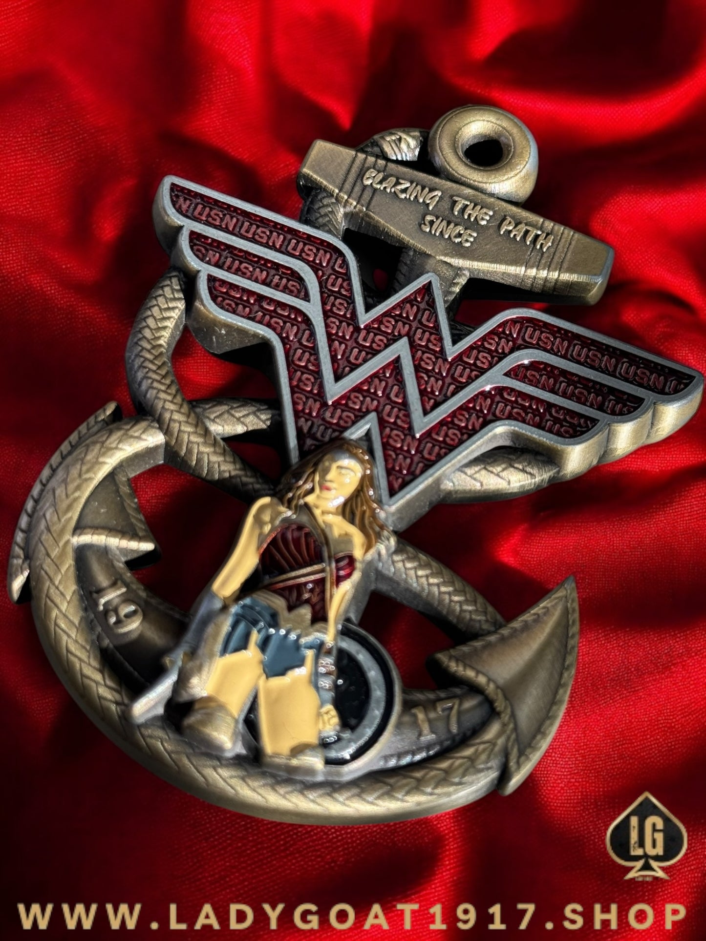 WW Anchor Challenge Coin 20”