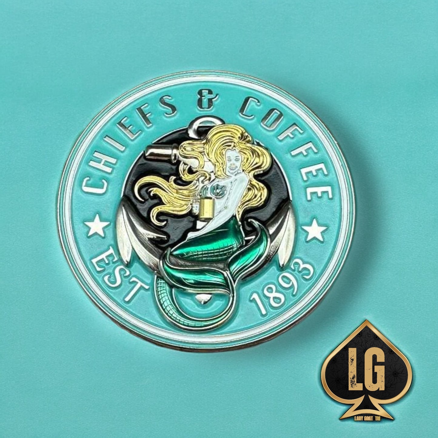 Chiefs and Coffee Challenge Coin