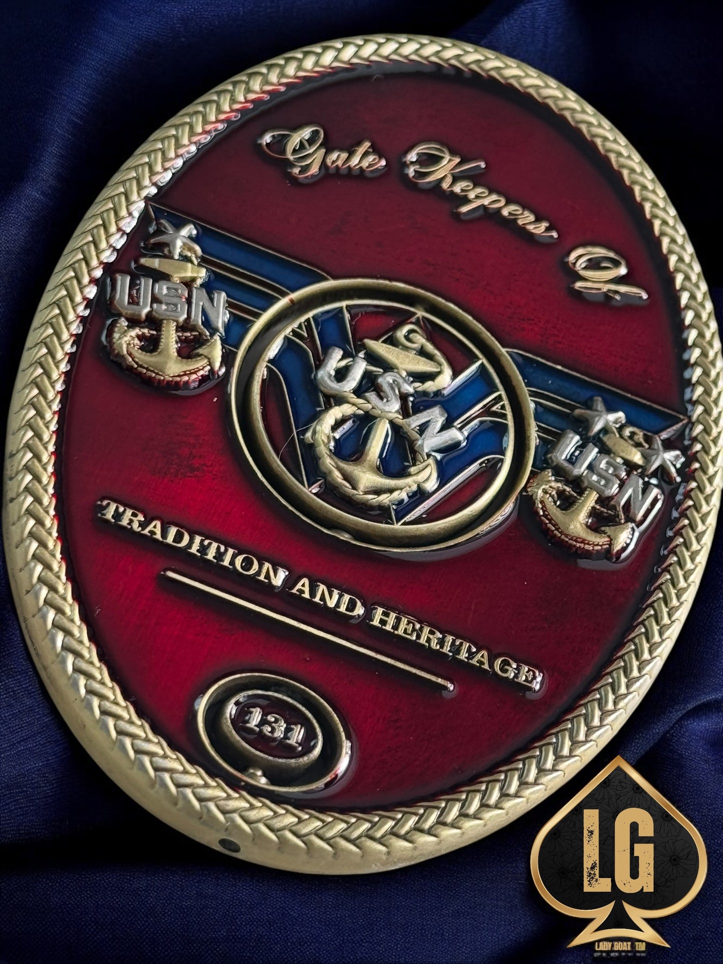 131 WW Gate Keeper Challenge Coin 24”