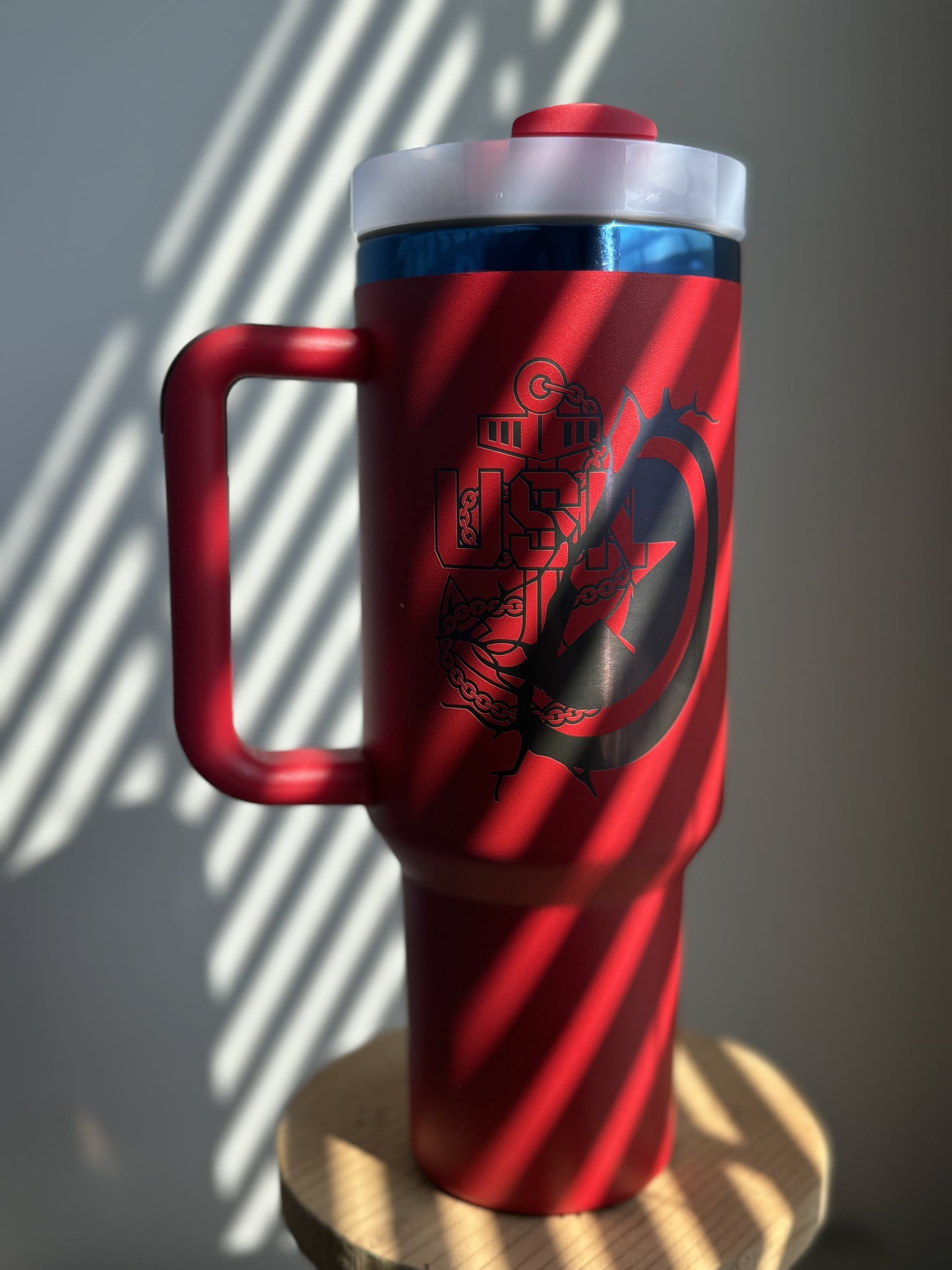 America Red 40oz Tumbler