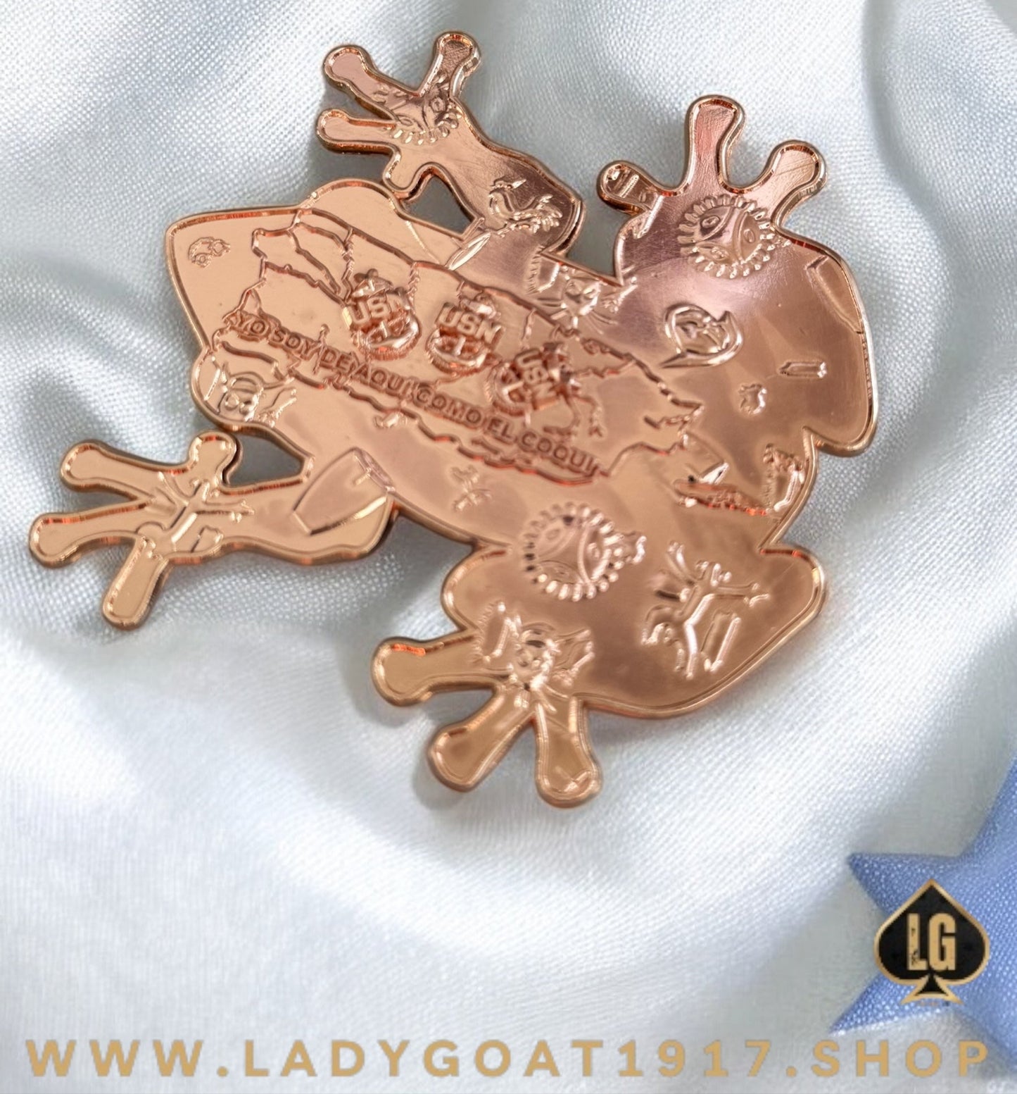 RG Coqui Challenge Coin 22"