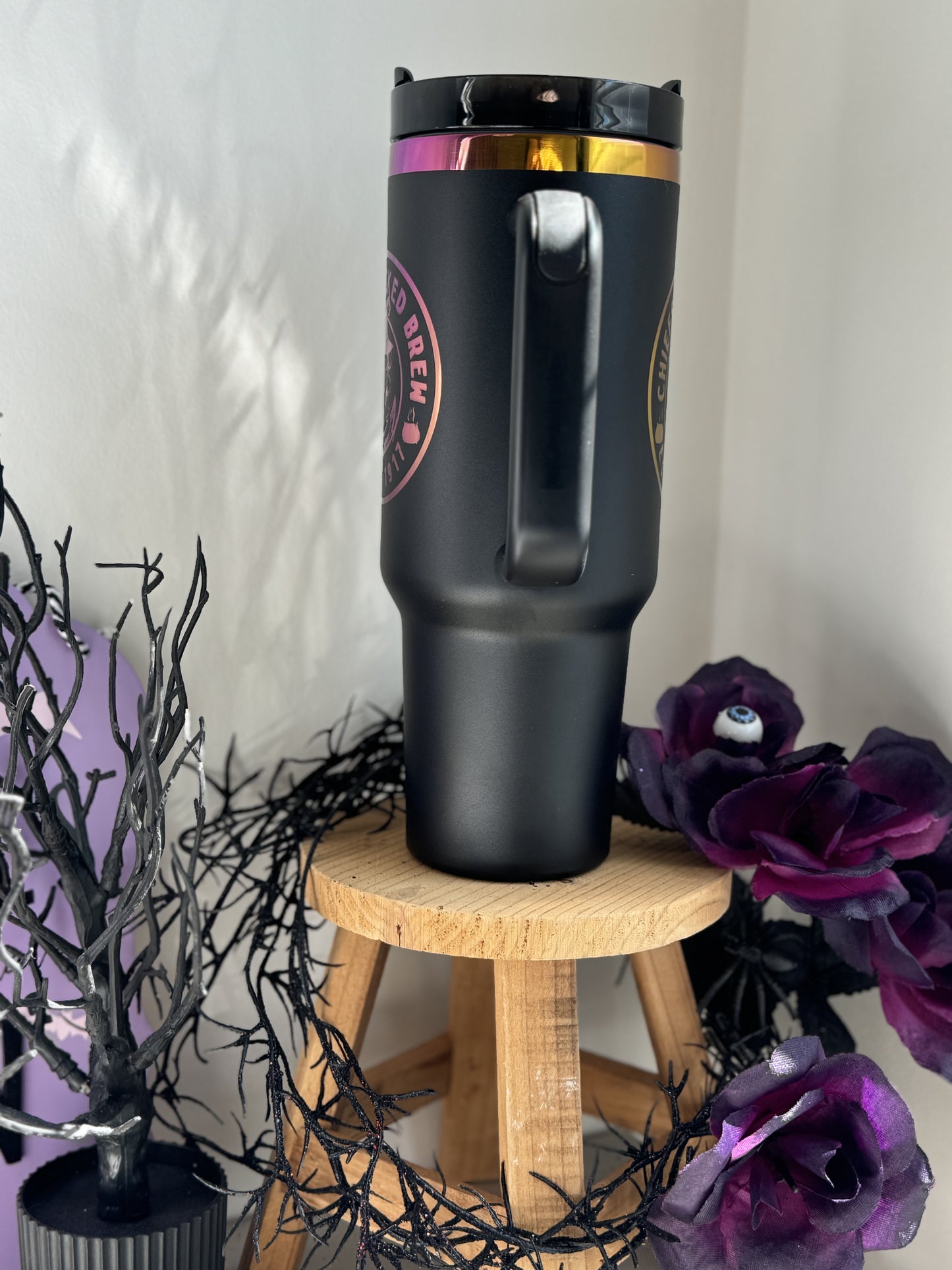 Engraved Wicked Chiief 40 oz Tumbler Limited