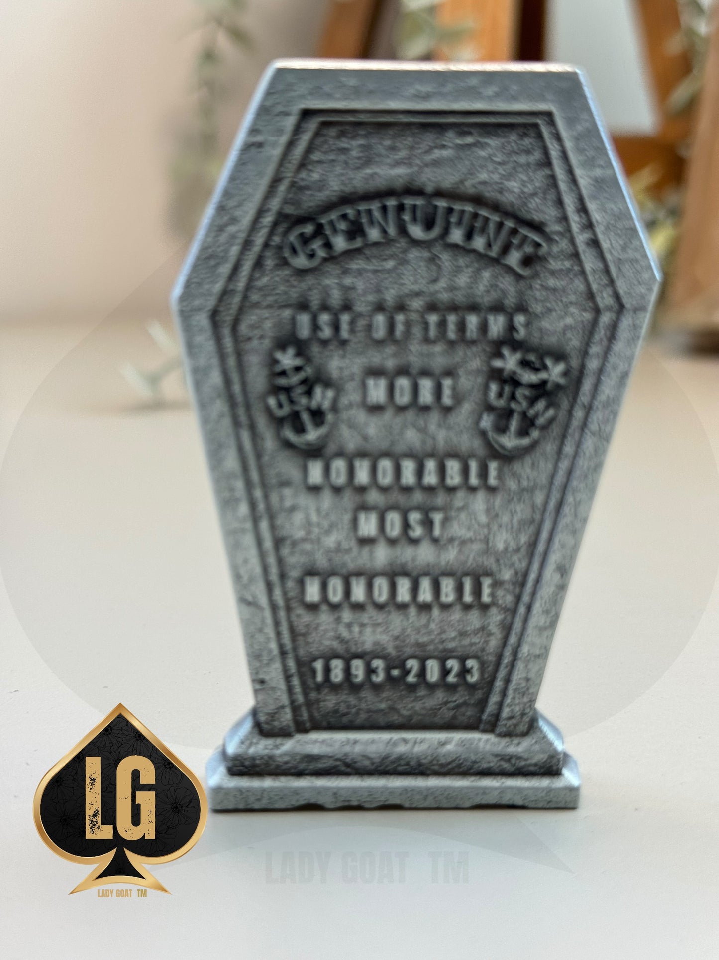 RIP Genuine Terms Challenge Coin 24'