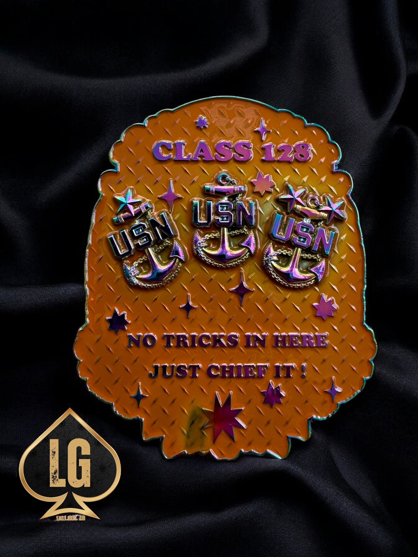 Trick or Chief Horror Challenge Coin 21”