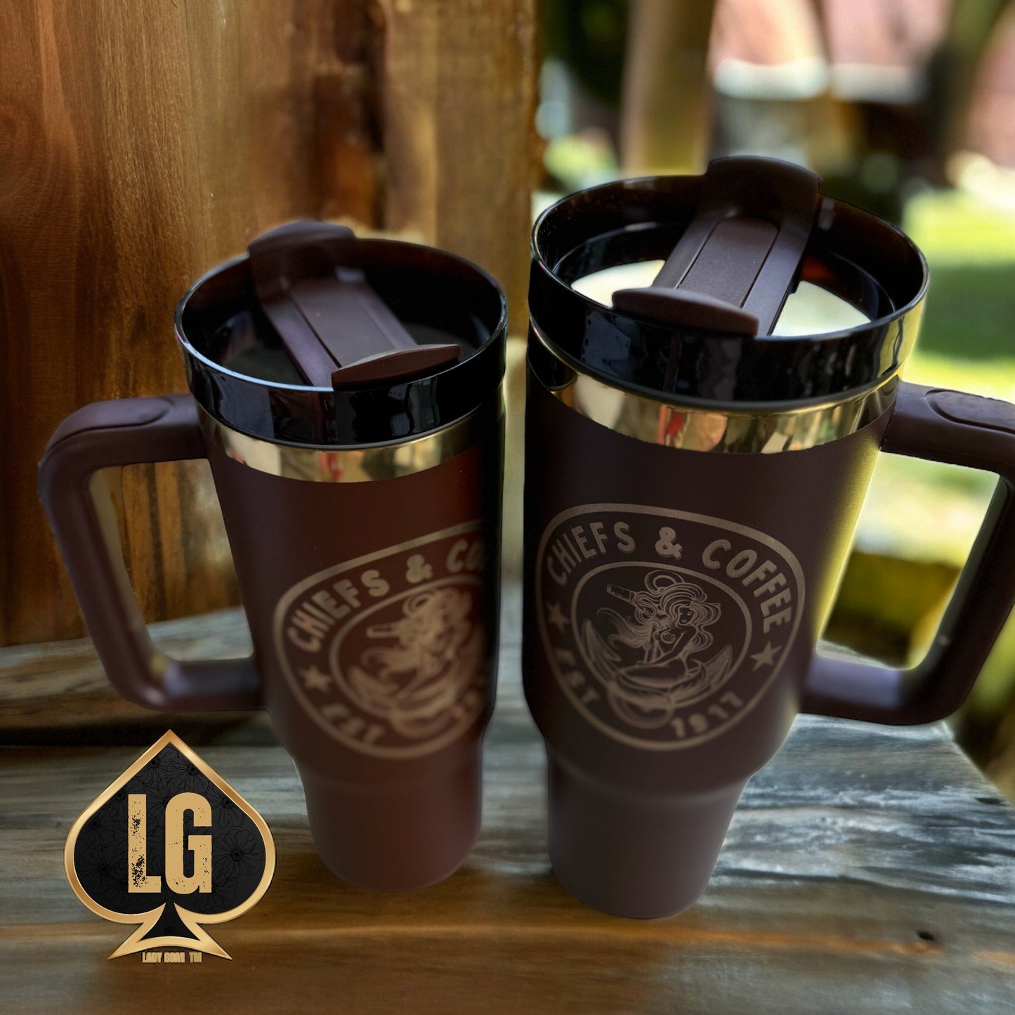 Chiefs and Coffee Tumbler