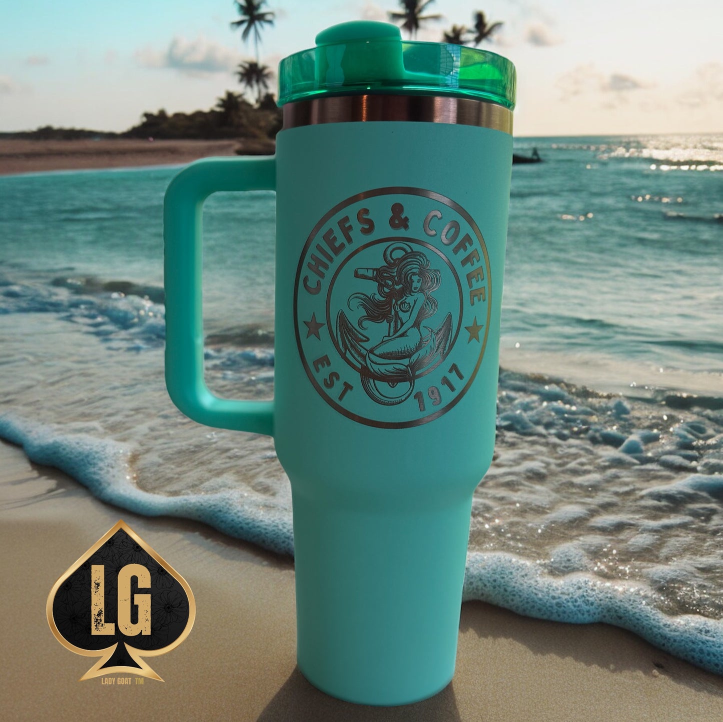 Chiefs and Coffee Tumbler