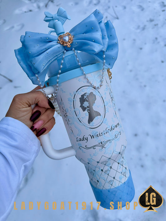 STANLEY LOVESHACK Bridgerton 40 oz Tumbler W/ Accessories