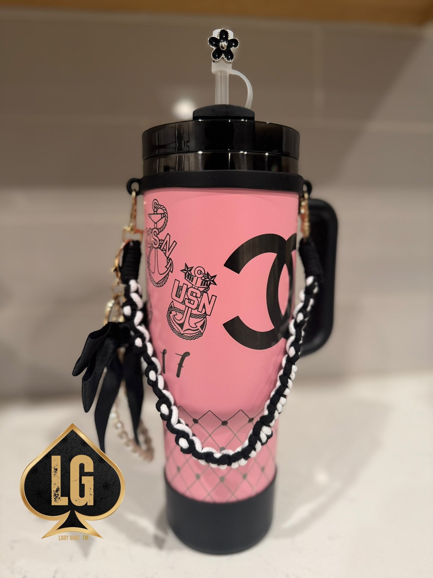 Chick Chief P!NK 40 oz Tumbler Limited