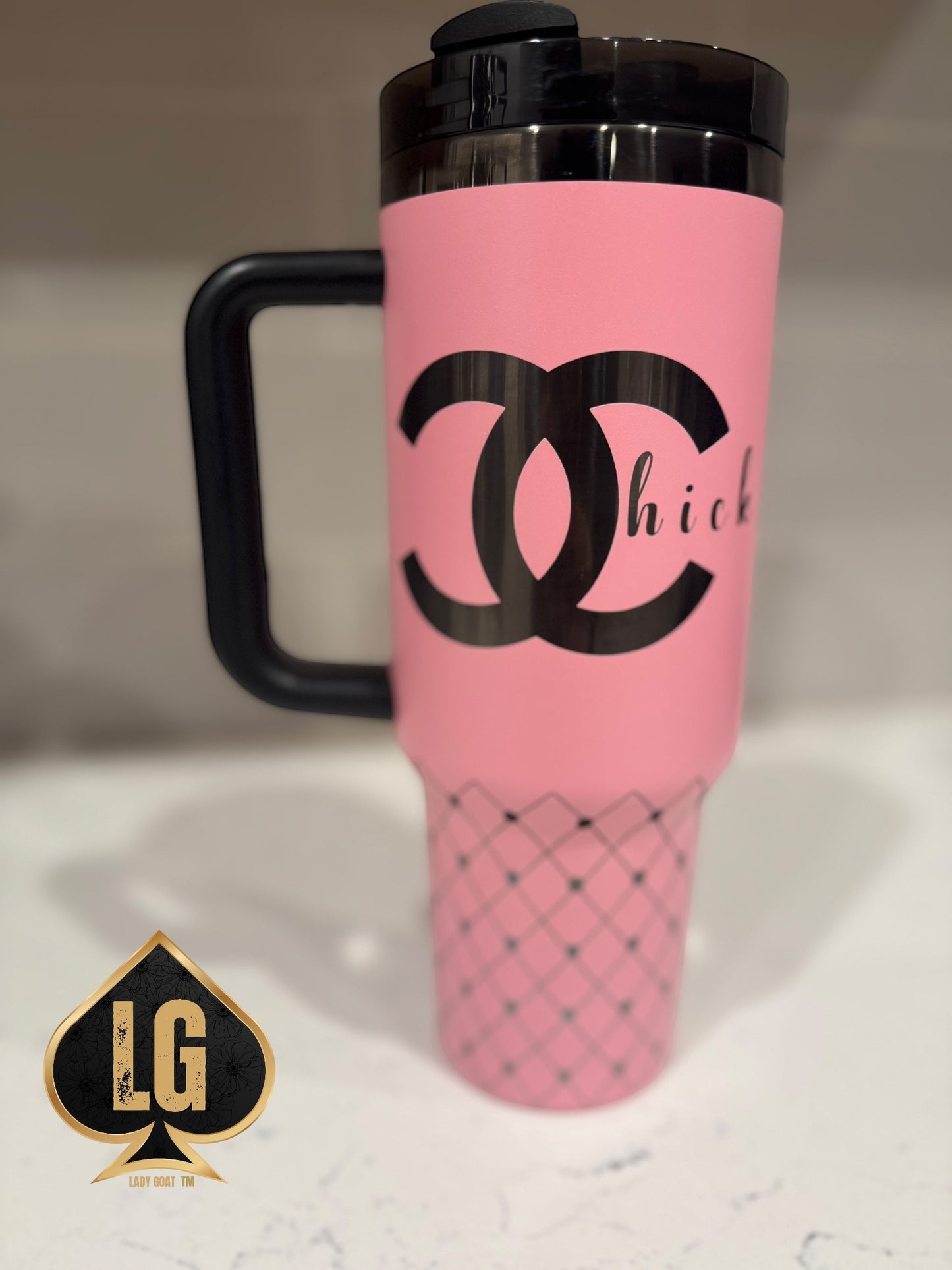 Chick Chief P!NK 40 oz Tumbler Limited
