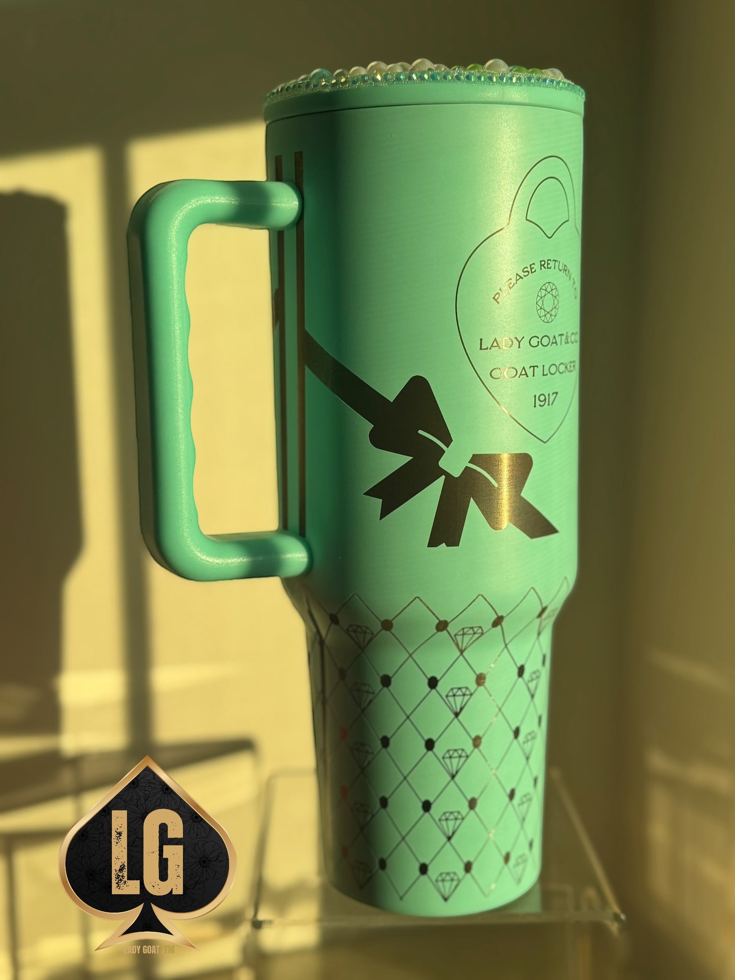 Bling Lady Goat & CO V2 40 oz Tumbler Limited