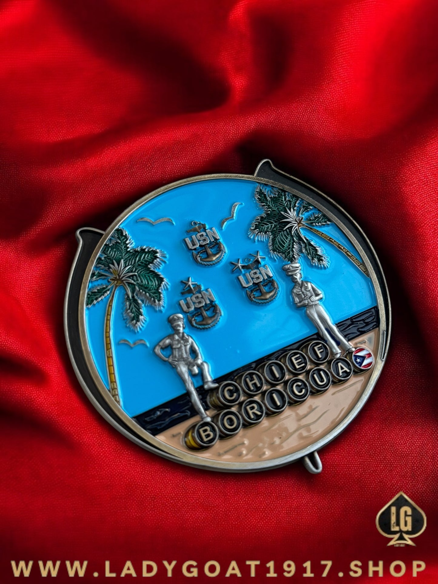 Bacardi Challenge Coin 22"