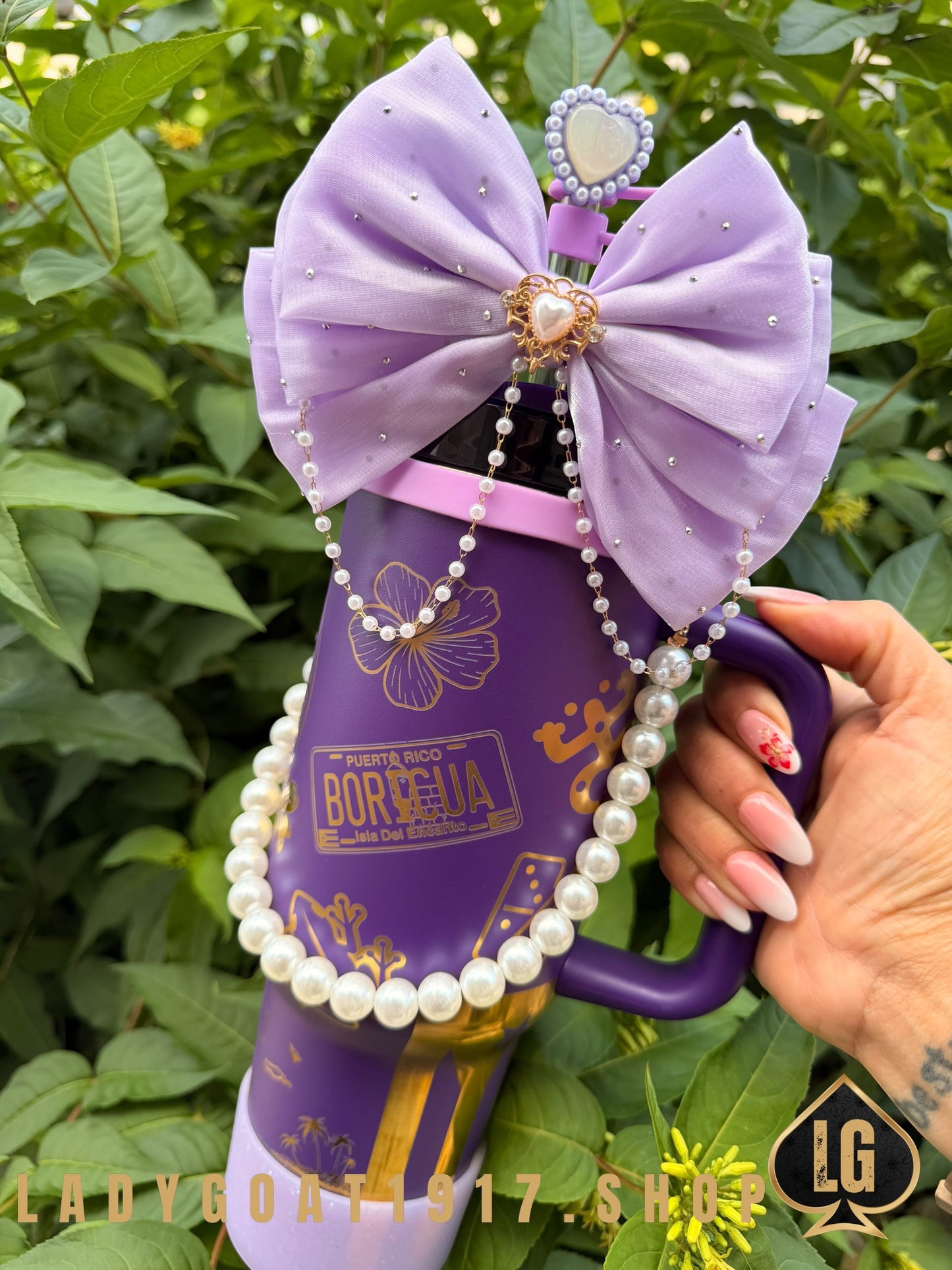 PR 💜 🇵🇷 40 oz Tumbler CUSTOM