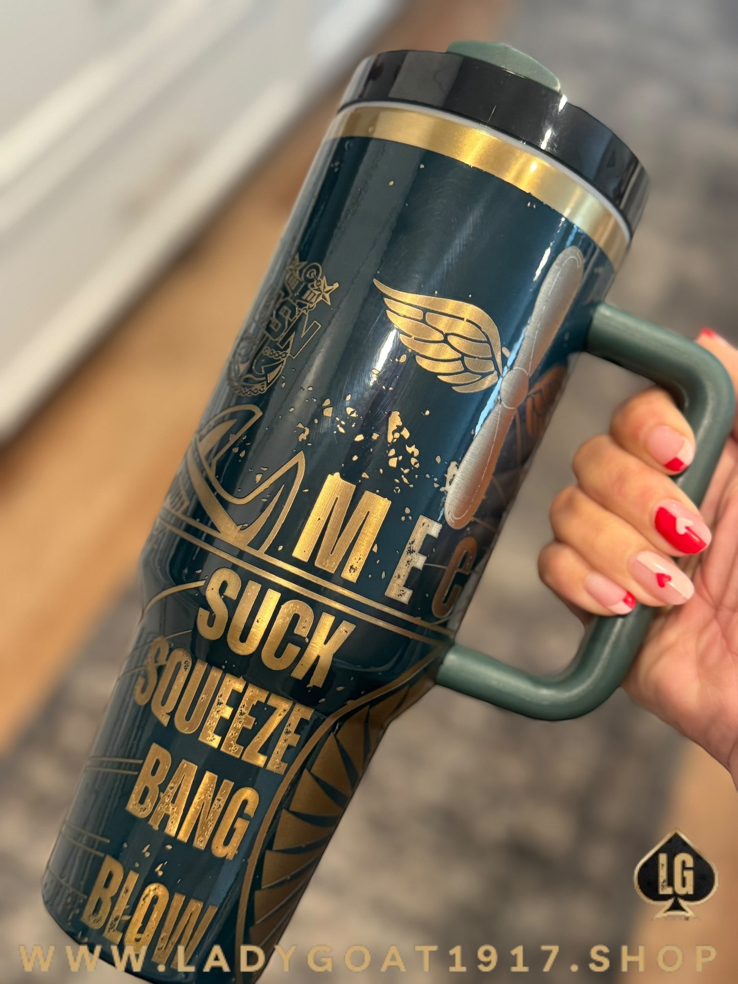 AD Mech 40 oz Tumbler Limited