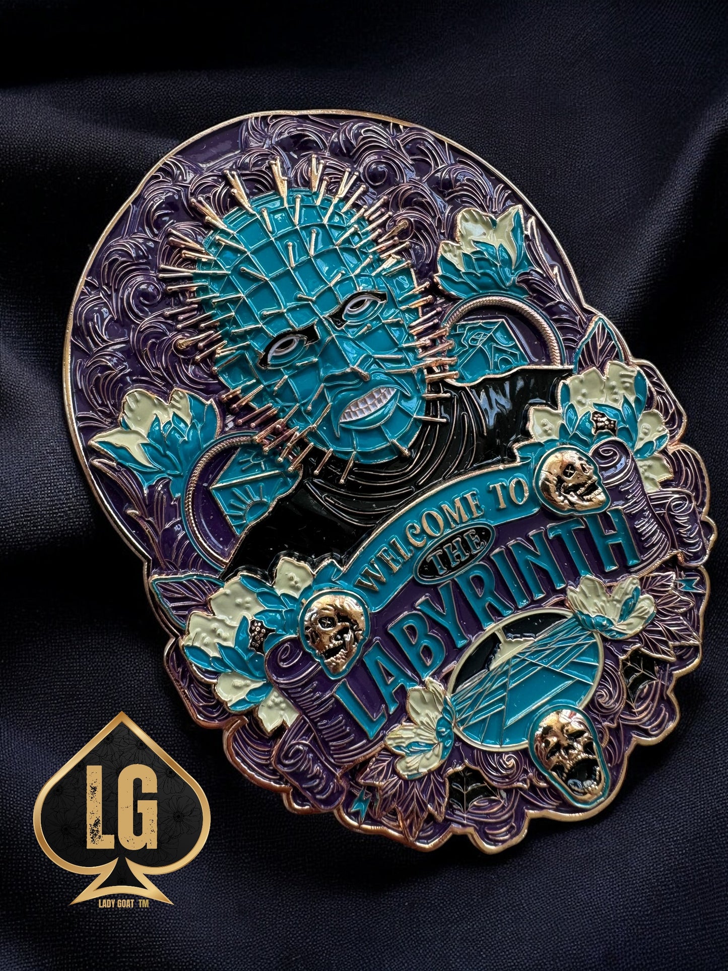 Hellraiser Horror Challenge Coin 22”