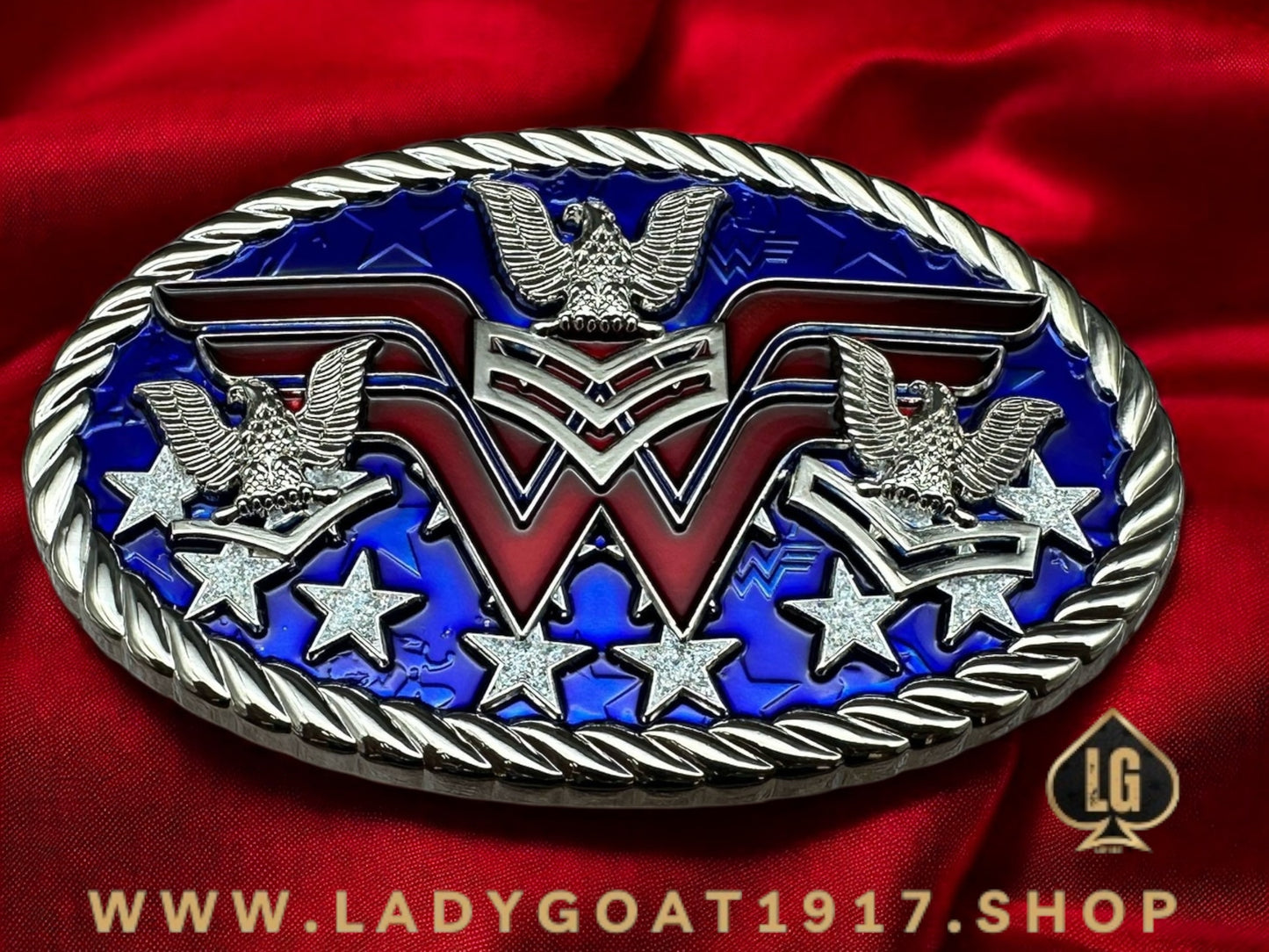 RWB WW Freedom Belt Buckle 25"