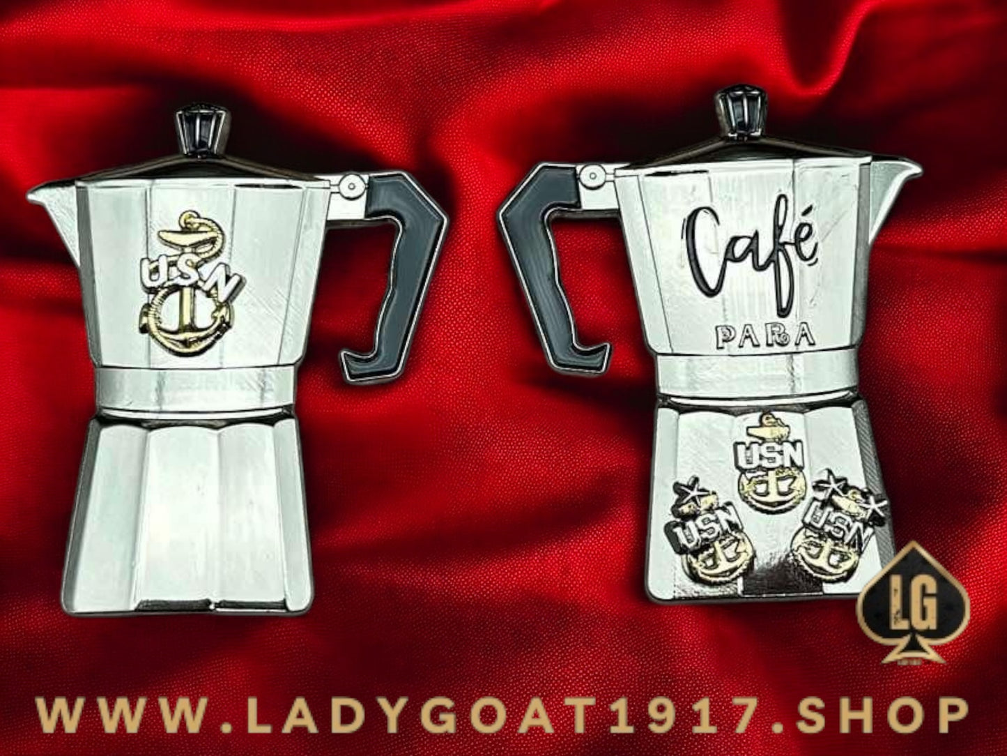 Cafe for Goats Challenge Coin 25”