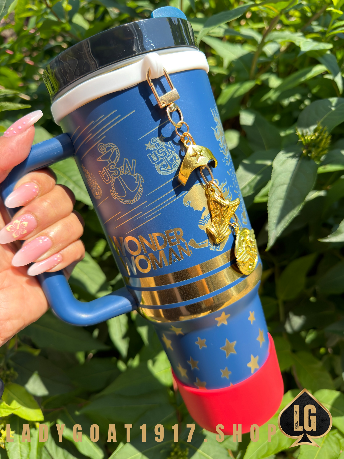 WW 40oz Lux Tumbler Blue w/Accesories 💙