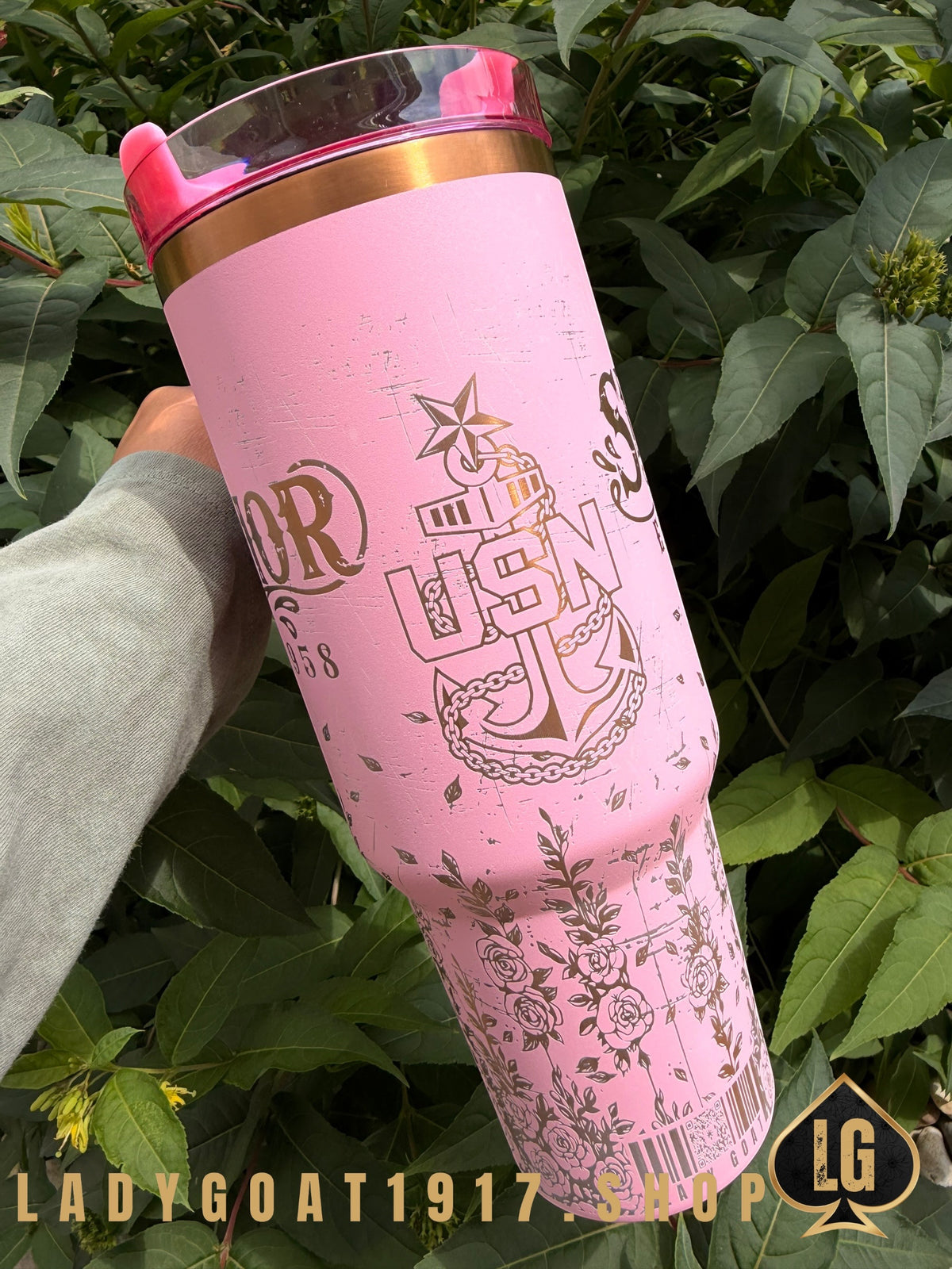 Chief Season 40oz Tumbler SCPO P!NK