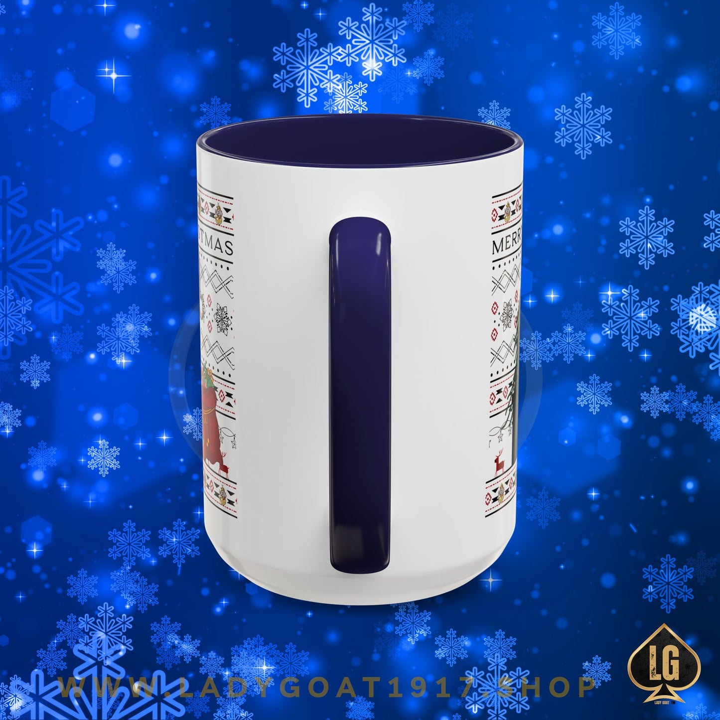 Christmas Blues V1  15oz Mug
