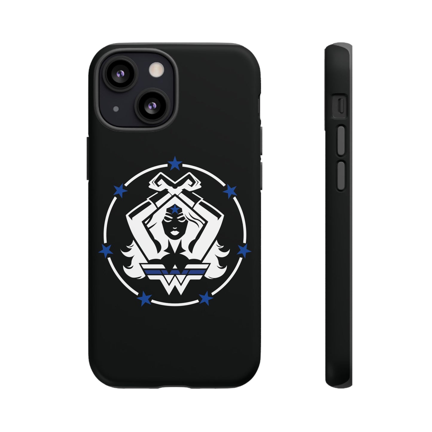 WW Blue Line Tough Phone Case