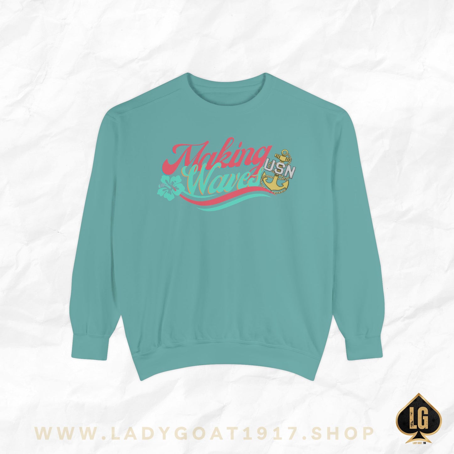 Making Waves Premium Unisex Relaxed Fit Sweatshirt
