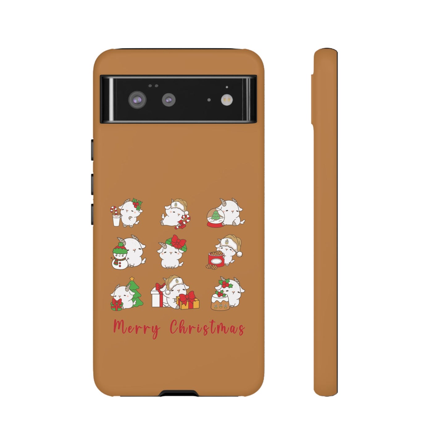 Hello Goat Christmas V1 Tough Phone Case