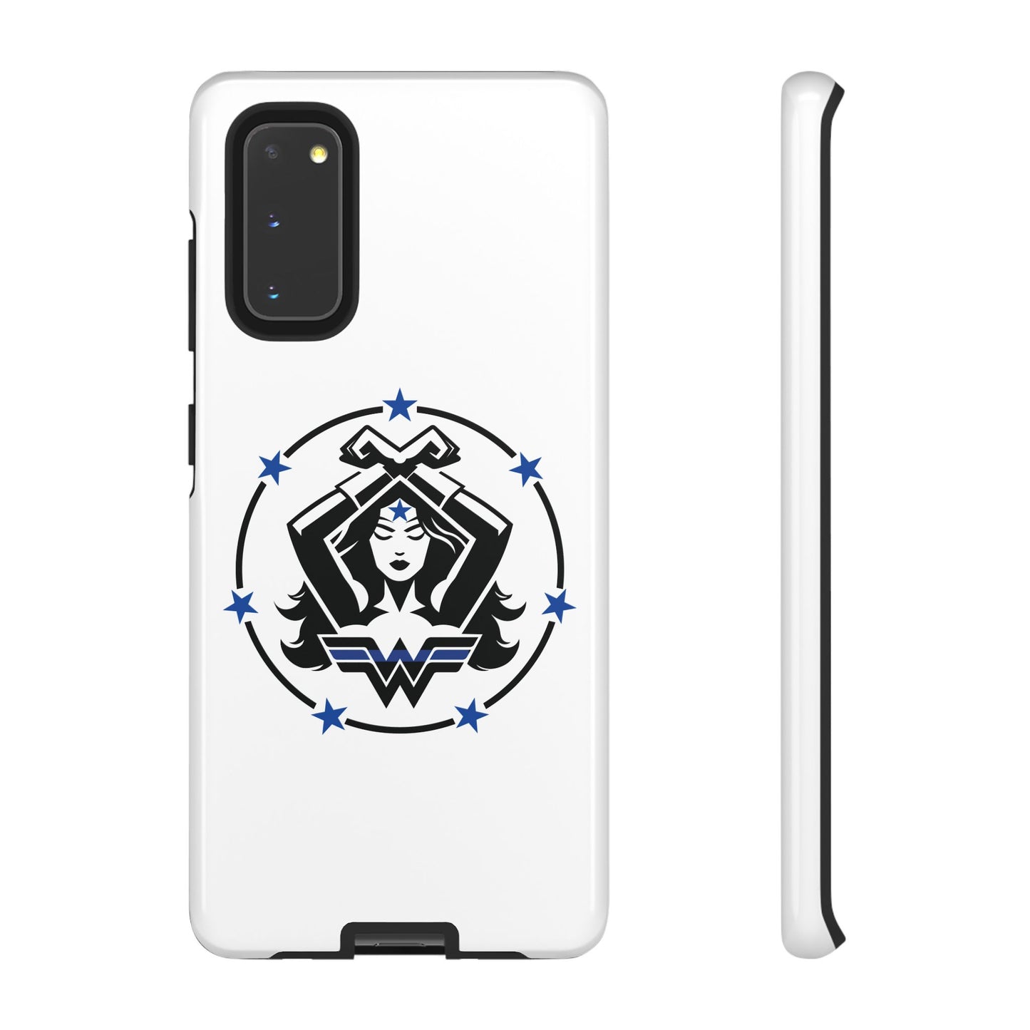 WW Blue Line Tough Phone Case V2