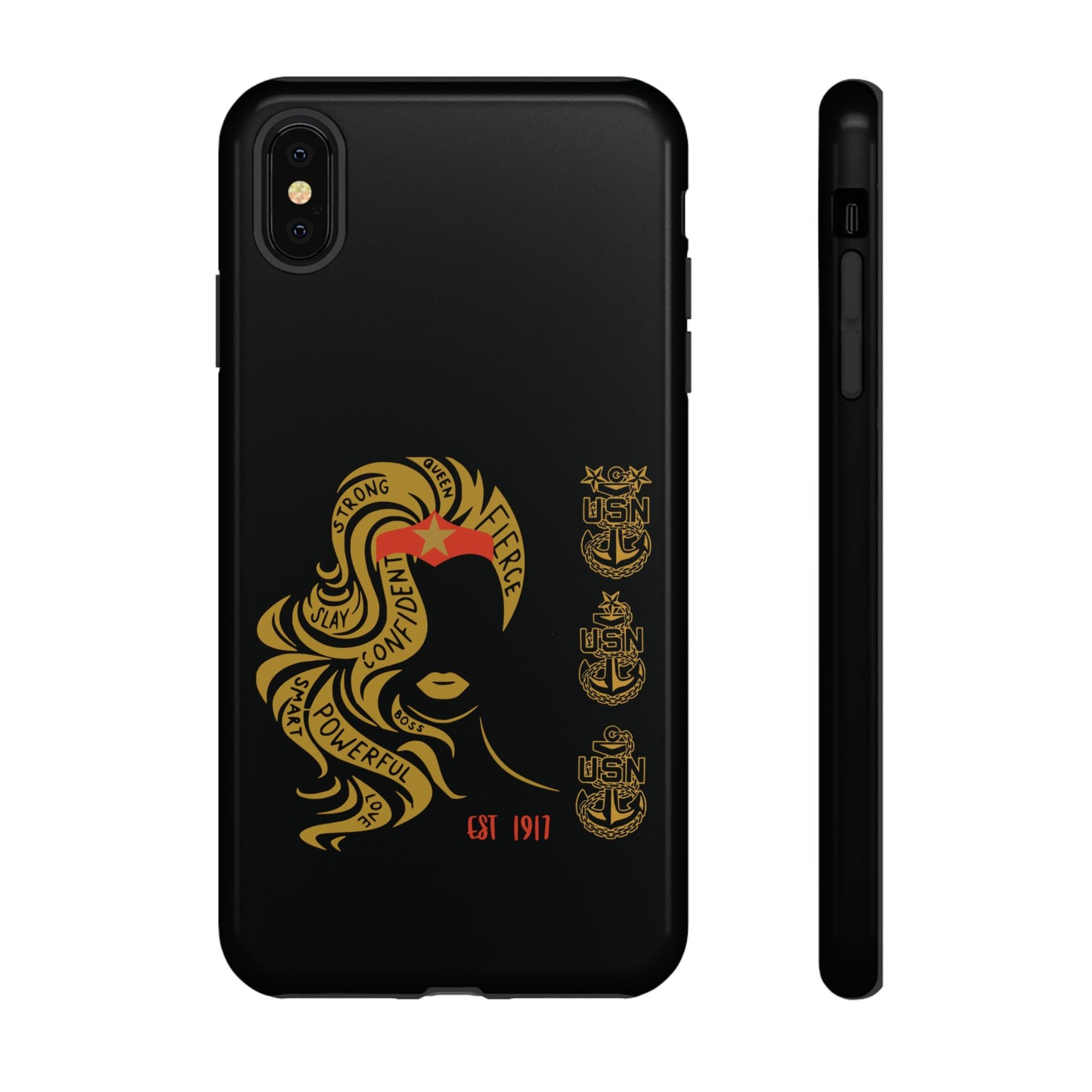 WW OG Long Hair Gold Phone Case
