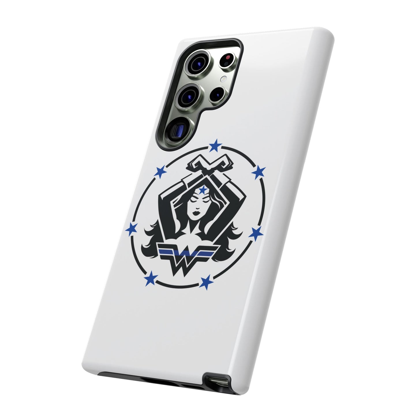 WW Blue Line Tough Phone Case V2