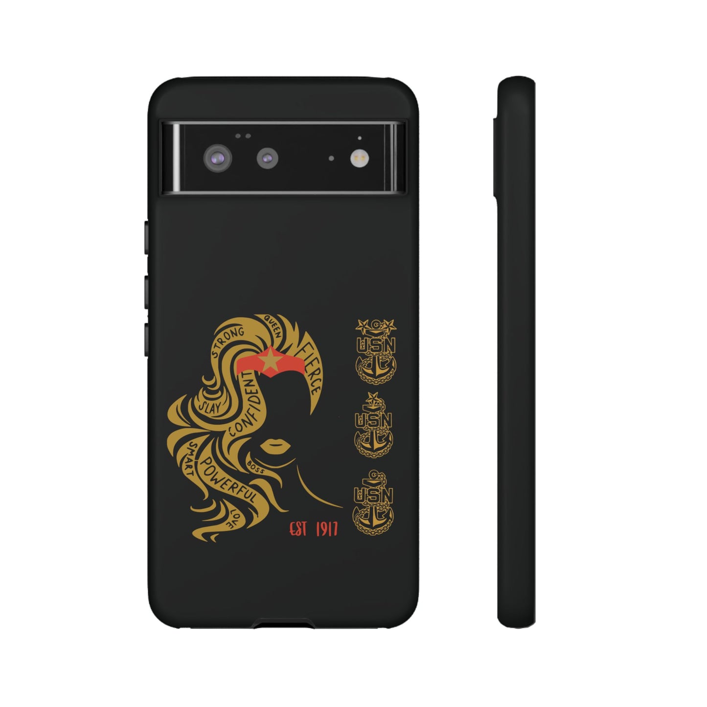 WW OG Long Hair Gold Phone Case