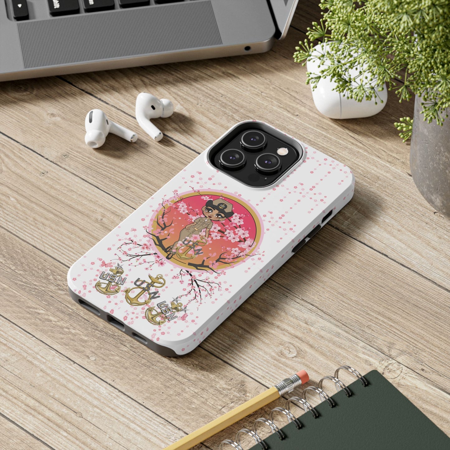 V3 Blossom Tough Phone Cases