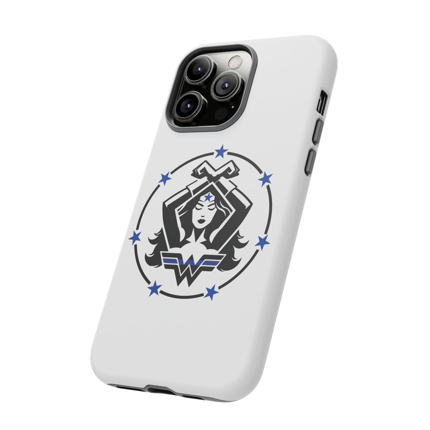 WW Blue Line Tough Phone Case V2