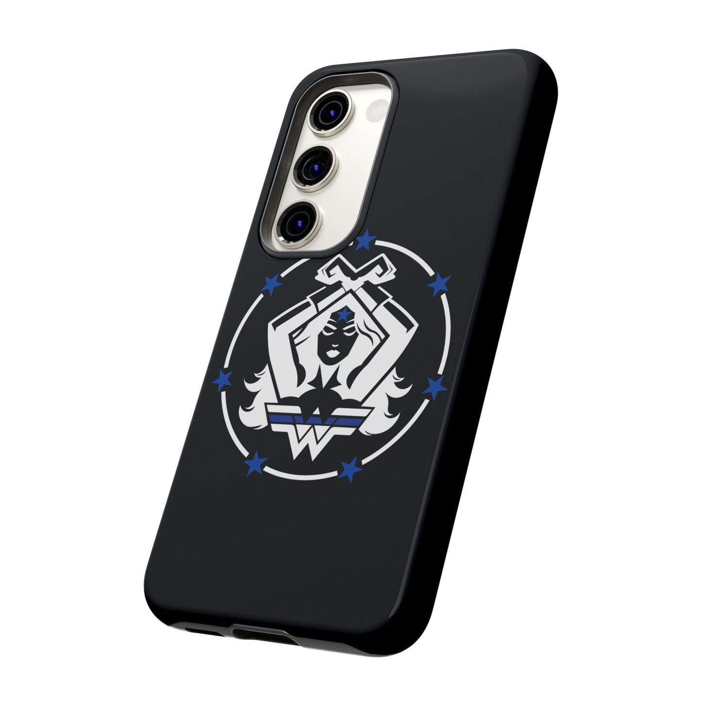 WW Blue Line Tough Phone Case